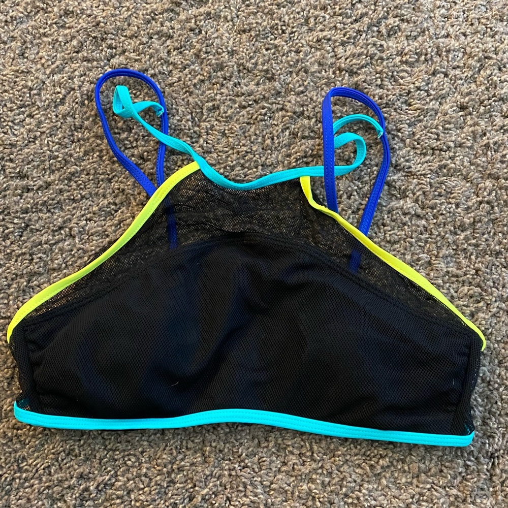 Halter swim top